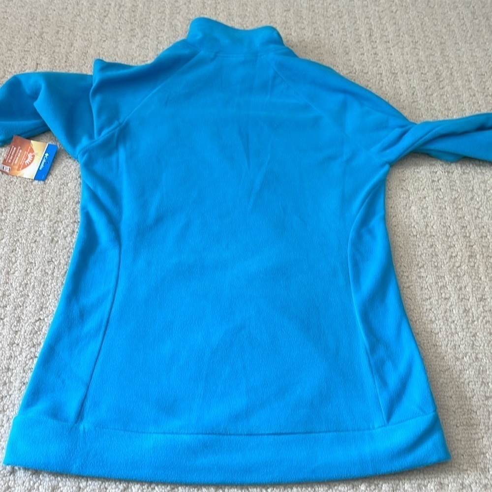 Columbia NWT Women’s Ali Peak 1/4 Zip Fleece Top Size XS Blue - Picture 6 of 13